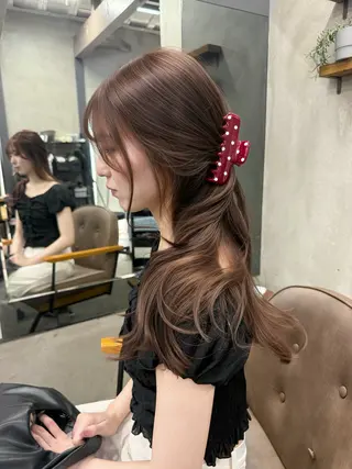 ロング カラー AIRI layer cut hairのヘアスタイル