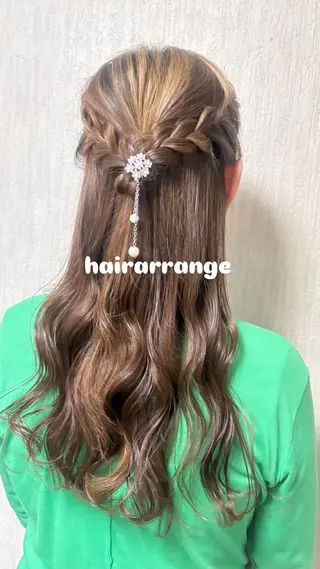 ヘアアレンジ メンズカットパーマ/ ヘアセット🎀Amiのヘアスタイル