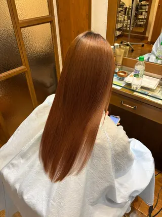 ロング 髪質改善/ 縮毛矯正/相原聡のヘアスタイル