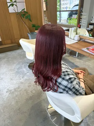 ロング カラー WATANABE MISAKIのヘアスタイル