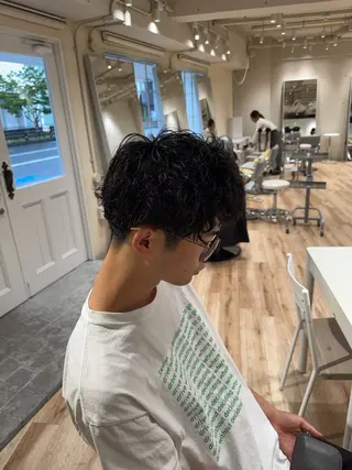 ショート 山崎 光瑠のヘアスタイル