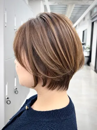 ショート 関山浩平ショート /ボブ/ヘアセットのヘアスタイル