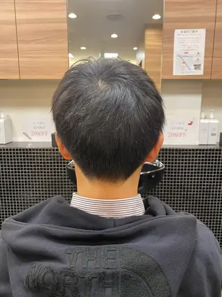 ショート メンズ メンズパーマモデル 大募集中のヘアスタイル
