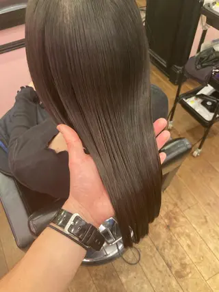 ロング カラー ✨髪質改善縮毛矯正✨ 宇田川修平のヘアスタイル