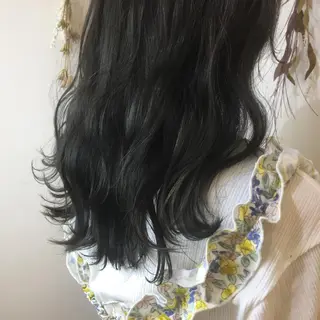 ロング カラー 広がり、まとまらない お悩み改善/ 中田のヘアスタイル
