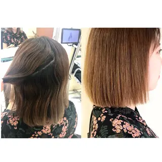 ショート カラー パーマ KONOMI スタイリストのヘアスタイル