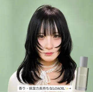 セミロング 横浜🇰🇷韓国ヘア /レイヤー/エクステのヘアスタイル