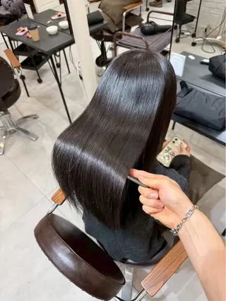 ロング 縮毛矯正🫧髪質改善 高原瑞輝のヘアスタイル