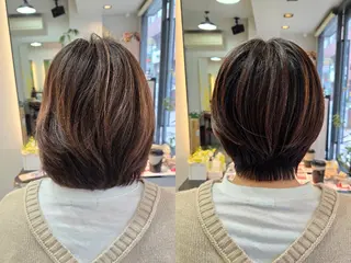 ショート 野村 果音(カノン)のヘアスタイル