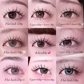 マツエク・マツパ 🎀束感/上下エク/ 𝙍𝙐𝘼 🎀のマツエク・マツパデザイン