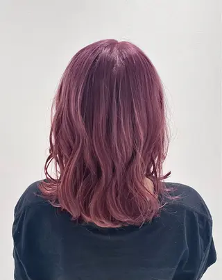 セミロング カラー 前山拓巳 /マンツーマンサロンのヘアスタイル