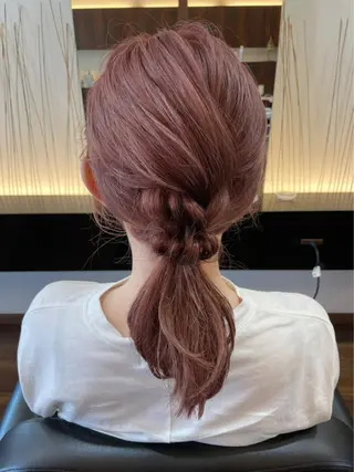 カラー miho 🌼🌼🌼のヘアスタイル