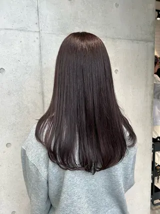 ロング カラー ヘアアレンジ ボブ艶モテカラー🫧 カリンのヘアスタイル