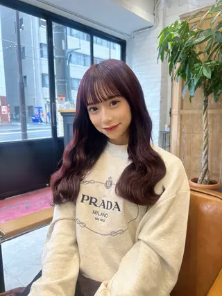 セミロング 秋葉原　柏木絢汰 ✨当日予約okのヘアスタイル