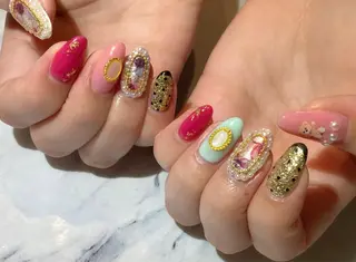 ネイル Lino+ ネイル&よもぎ蒸しのネイルデザイン