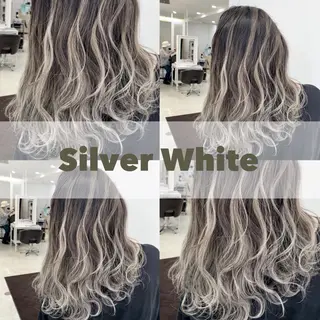 ロング カラー ヘアアレンジ ワンズリー中明度 店舗公式のヘアスタイル