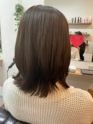 ミディアム 骨格、カラー診断士 ✂️淡中円花のヘアスタイル