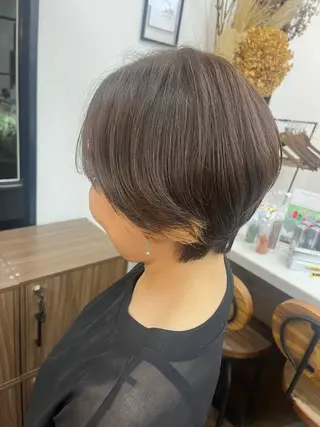 カラー koikiナチュラル オリーブカラー🦙のヘアスタイル