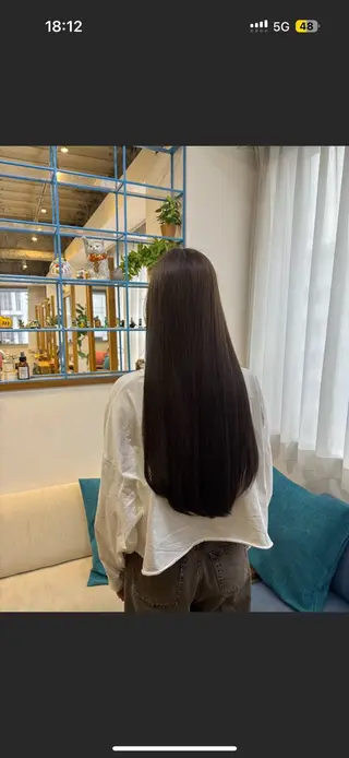 ロング カラー RINNO🌷透明感 カラー/髪質改善のヘアスタイル