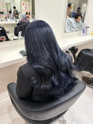 セミロング カラー ヘアアレンジ 💟RINNA 艶カラー💟のヘアスタイル