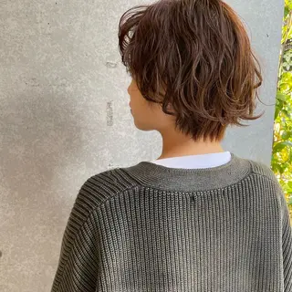 ショート 🦋盛れるレイヤー/ ベージュ/Ryugaのヘアスタイル