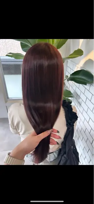 カラー 吉水 果穂のヘアスタイル