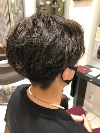 パーマ メンズ 木野 翔斗のヘアスタイル