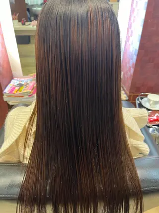 ロング パーマ 織田 英之のヘアスタイル