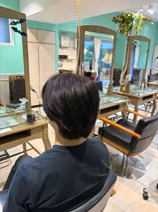 カラー メンズ 似合わせカット✨️ 秋山   りんたろうのヘアスタイル