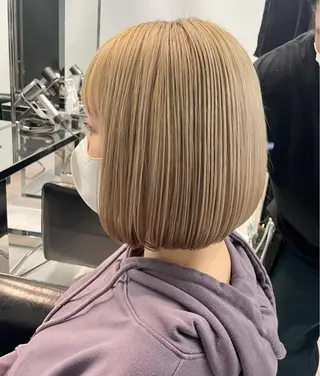ショート 白髪染め 解決‼️のヘアスタイル