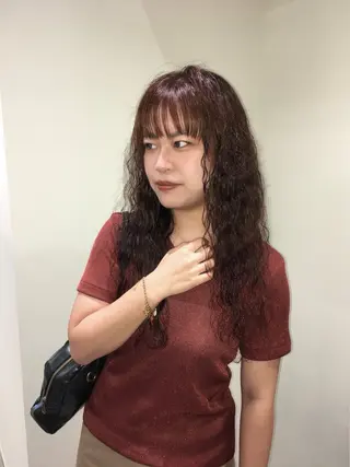 ロング パーマ natsuki /HUIのヘアスタイル