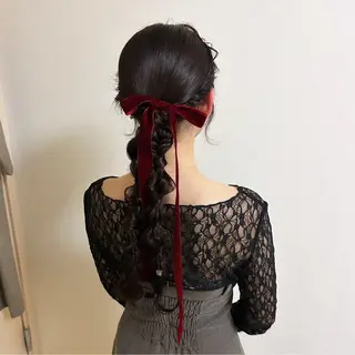 ロング 大阪美容室 Rioのヘアスタイル