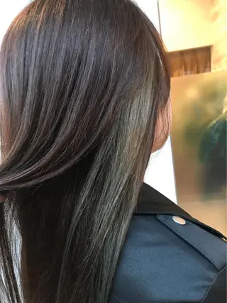 セミロング カラー Blanco Color&Careのヘアスタイル