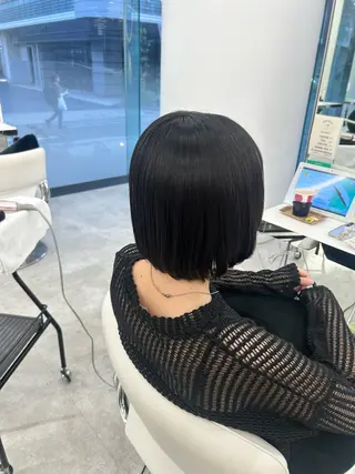 ミディアム カラー パーマ 透明感カラー/ヘアア レンジ/はるか🤍のヘアスタイル