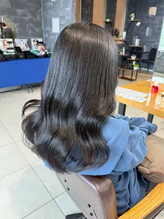 ミディアム カラー ⭐️佐藤壮也⭐️ 柔らかモテカラー🤎のヘアスタイル