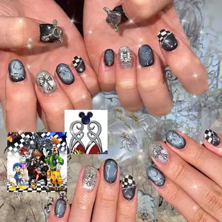 ネイル 𝙃𝙖𝙧𝙪⋆ ˚꩜｡個性派のネイルデザイン