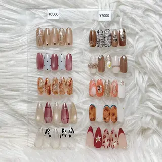 ネイル 春日井Dahlia Beauty中川のネイルデザイン