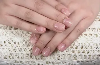 ネイル 甘 皚萱のネイルデザイン