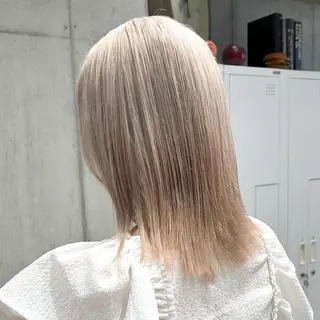 ミディアム カラー 🍎暖色ウルフ 🍎みさきのヘアスタイル