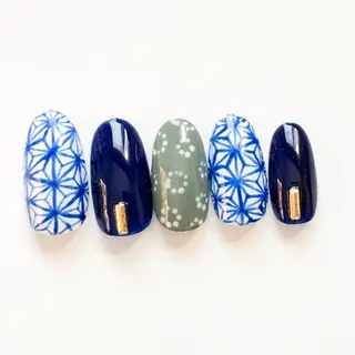 ネイル tiarynail K K🐼のネイルデザイン