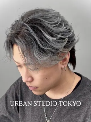 ミディアム メンズ HARU (ハル)のヘアスタイル