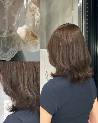 カラー 伊沢 美憂 ⌇渋谷アシスタントのヘアスタイル
