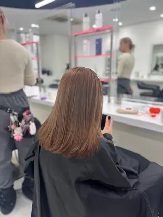カラー 🎀ツヤ髪✖︎ 暖色🎀RYUKAのヘアスタイル