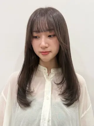 ロング カラー 暖色カラー・メンズ 🫧Harukaのヘアスタイル