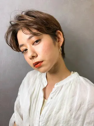 ショート 一ノ瀬 暁のヘアスタイル