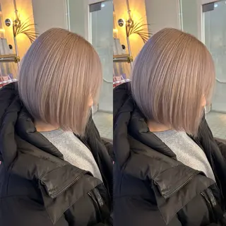 ミディアム カラー yoriダブルカラー 代表すがわらのヘアスタイル