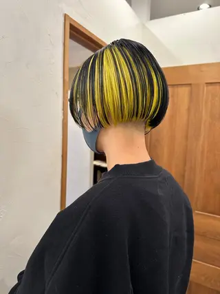ショート カラー beronica ベロニカのヘアスタイル