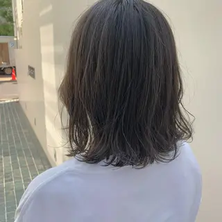 ミディアム マンツーマン×半個室 まちだきょうすけのヘアスタイル