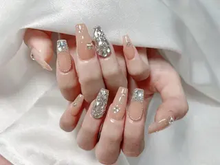 ネイル 渋谷T&B ロング ネイル/ユキ🤎のネイルデザイン