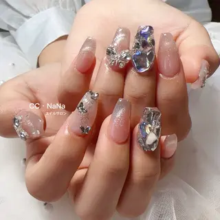 ネイル スカルプ・チップ 長さだし専門💎Yoのネイルデザイン